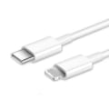 Pikkukuva 2 / 2: iPhone 13 12 lightning USB C -kaapeli tukee nopeaa latausta valkoinen White one size