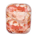 Miniatyrbillede 1 af 2: Cover til Airpods taske i rødt marmor mønster Red one size