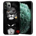Pikkukuva 4 / 5: iPhone 12 & 12 Pro 3-PACK -kotelo leijona Einsteinin patsas Grey one size