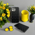Miniatyrbillede 4 af 4: Shenja e flamurit Albansk ørn pung halskæde telefon cover iPhone Black one size