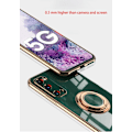 Pikkukuva 5 / 6: Ylellinen tyylikäs kotelo Samsung Galaxy S20 Plus, jossa rengasjalustatoiminto kulta Blue one size