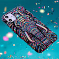 Pikkukuva 1 / 2: iPhone 12 13 pro max valokuori värikkäällä norsulla MultiColor one size