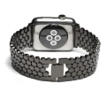 Miniatyrbild 4 av 6: Apple Watch Klockarmband fiskfjäll metall rostfritt stål 42/44/45mm Gold Gold
