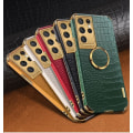 Miniatyrbild 2 av 3: ‘Samsung Galaxy S21´ Lyxigt Stilrent skal med ring ställ-funktion Guld Red one size