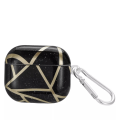 Miniatyrbilde 1 av 3: Airpods Third Generation Shell i luksuriøs marmor 2022 sort krok Black one size