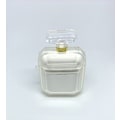 Miniatyrbillede 4 af 8: AirPod Taske Gennemsigtig parfymeflaske guld Transparent one size