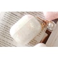 Miniatyrbillede 1 af 3: AirPods Pro beskyttelse i kunstige perlemor smykker med perle White one size