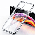 Pikkukuva 1 / 2: iPhone 13 Pro Max -kuori läpinäkyvä galvanoimalla kameran ympärillä Transparent one size
