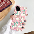 Pikkukuva 1 / 3: iPhone 13 Pro Max Mini -kuori yksisarvinen vaaleanpunainen ilmapallo sateenkaari Pink one size