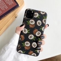 Miniatyrbild 1 av 3: iPhone 13 Pro Max Mini skal kokosnöt kokos tropisk Black one size