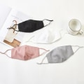 Miniatyrbillede 4 af 5: 5-lags maske i bomulds mundbeskyttelse i flere stilfulde pastelfarver LightPink one size