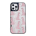 Pikkukuva 1 / 3: iPhone 13, Pro ja Max läpinäkyvä kuori vaaleanpunaisilla leopardeilla Pink one size