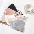 Miniatyrbillede 1 af 5: 5-lags maske i bomulds mundbeskyttelse i flere stilfulde pastelfarver LightPink one size