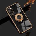 Miniatyrbild 3 av 6: ‘Samsung Galaxy S20 Plus‘ Lyxigt Stilrent skal med ring ställ-funktion Guld Purple one size