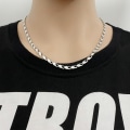 Miniatyrbilde 3 av 7: Choose from several models necklaces chains in silver for men Silver one size