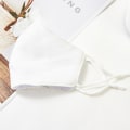 Miniatyrbillede 3 af 8: 5-lags maske i bomulds mundbeskyttelse i flere stilfulde pastelfarver Beige one size
