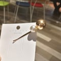 Pikkukuva 1 / 2: Hiusneula helmen kanssa ja pallo kultaa Gold one size