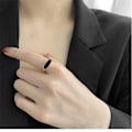 Miniatyrbilde 4 av 4: Noorzai Scandinavia-Minimalist ring with white or black enamel White White 