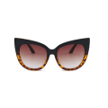 Pikkukuva 1 / 2: Suuret cateye-aurinkolasit UV400 leopardi Brown one size