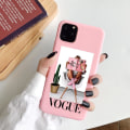 Pikkukuva 1 / 3: iPhone 13 ja 12 Pro Max Mini kansi Vogue -lehden vaaleanpunainen vaikuttaja Pink one size