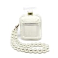 Miniatyrbillede 1 af 8: AirPod Taske Gennemsigtig parfymeflaske guld Transparent one size