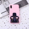 Pikkukuva 1 / 2: F-you tyttö punokset hattu korkealaatuinen kotelo iPhone11 Pro Max Pink one size