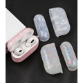 Miniatyrbilde 3 av 4: Airpods Pro Shell i Syntetisk perlemor med krok Silver one size