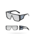 Miniatyrbilde 4 av 4: Unique black sunglasses with 4 glasses of UV400 Black one size