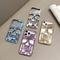 Pikkukuva 4 / 10: Metallinen Skeleton-mobiilisuoja iPhone 14 Plus -puhelimelle - P Silver one size