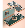 Pikkukuva 1 / 7: Samsung Galaxy Note 20 Erittäin ylellinen Tyylikäs kotelo rengastelineellä DarkGreen one size