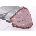Miniatyrbilde 1 av 8: Fashion Mask paljetter munnbeskyttelse i flere farger vaskbar bomull Purple one size
