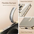 Pikkukuva 5 / 6: Kotelo iPhone 15, Pro & Max -magneetille helppoa latausta varten Silver one size