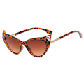 Miniatyrbillede 1 af 3: Spidse solbriller med diamant inspo 50s UV400 Kris Brown one size