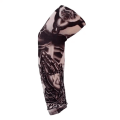 Miniatyrbillede 2 af 4: Punk Skull Tribal Faith Totem UV-beskyttelsesærmer Hip Hop Kropsdekoration Midlertidige tatoveringsærmer med fuld ben og arm Multicolor