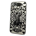 Miniatyrbilde 1 av 2: Aluminiumsskall alle iPhone 14-modeller 3D-pengepistoldrikk Black one size