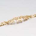 Miniatyrbillede 1 af 4: Forgyldt armbånd med sommerfugle perfekt gave børn kvinder mænd Gold one size