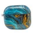 Pikkukuva 1 / 3: Airpods Third Generation Shell ylellisessä marmori 2022 sinisen kullan koukussa Blue one size