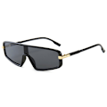 Pikkukuva 1 / 5: Erittäin kuumat aurinkolasit 2025 Unisex UV400 Kendall Black one size