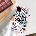 Miniatyrbild 1 av 3: iPhone 13 & 12 Pro Max Mini skal tropiskt good vibes Pink one size