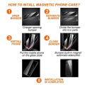 Miniatyrbild 7 av 9: iPhone 14 Plus - 360 graders fullt skydd med framsida & baksida - anti spy Guld