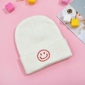 Miniatyrbilde 2 av 5: Varm tykk strikket ULL lue vinter Hip-Hop Beanie flere farger White one size