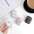 Miniatyrbilde 2 av 2: Beskyttelse for Airpods-deksler i rosa og grått Pink one size