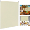 Miniatyrbild 1 av 4: Lager för utomhus på balkong - LARS360 - 180 x 140 cm - Solskydd - beige Beige