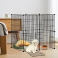 Miniatyrbild 4 av 4: Rabbit Run - LZQ - Marsvinsbur - Svart - Liten - Gnagare svart