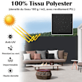 Miniatyrbild 3 av 4: Infällbar Privacy Screen - LZQ - 1,6 x 6 m - UV-skydd - Antracit Antracit