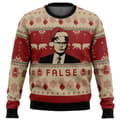 Julesweatshirt med rund hals, pullover, 3D-printet vinterlangærmet sweatshirt - EL3617 - Størrelse 3XL 3XL