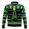 Juletrøje med rund hals, pullover, 3D-printet vinterlangærmet sweatshirt - EL3636 - Størrelse 4XL 4XL