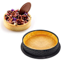 Miniatyrbild 3 av 3: 8 st Tartformar, Mini Tartringar Mousse Cake Cirkelformad Utstickare