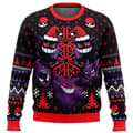 Juletrøje pullover til mænd, 3D digitalt print crew neck sweater top, efterår/vinter beklædning - EL1435 - Størrelse 2XL 2XL