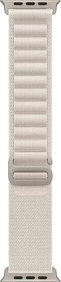 Apple Watch 49mm Starlight Alpine Loop